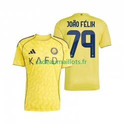 Maillot avec flocage Al Nassr Joao Felix 79 Domicile 2025-2026 ,Homme MC